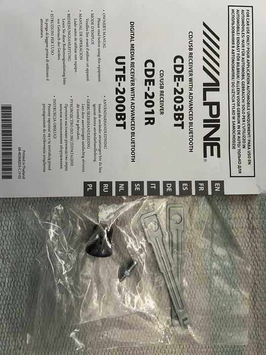 Auto radio BMW alpine