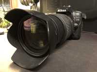 Nikon d90 + nikkor 18-105 + torba lowepro