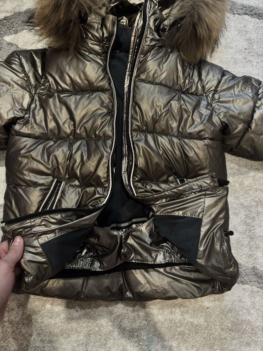 Куртка натуральний пух 122 + штани