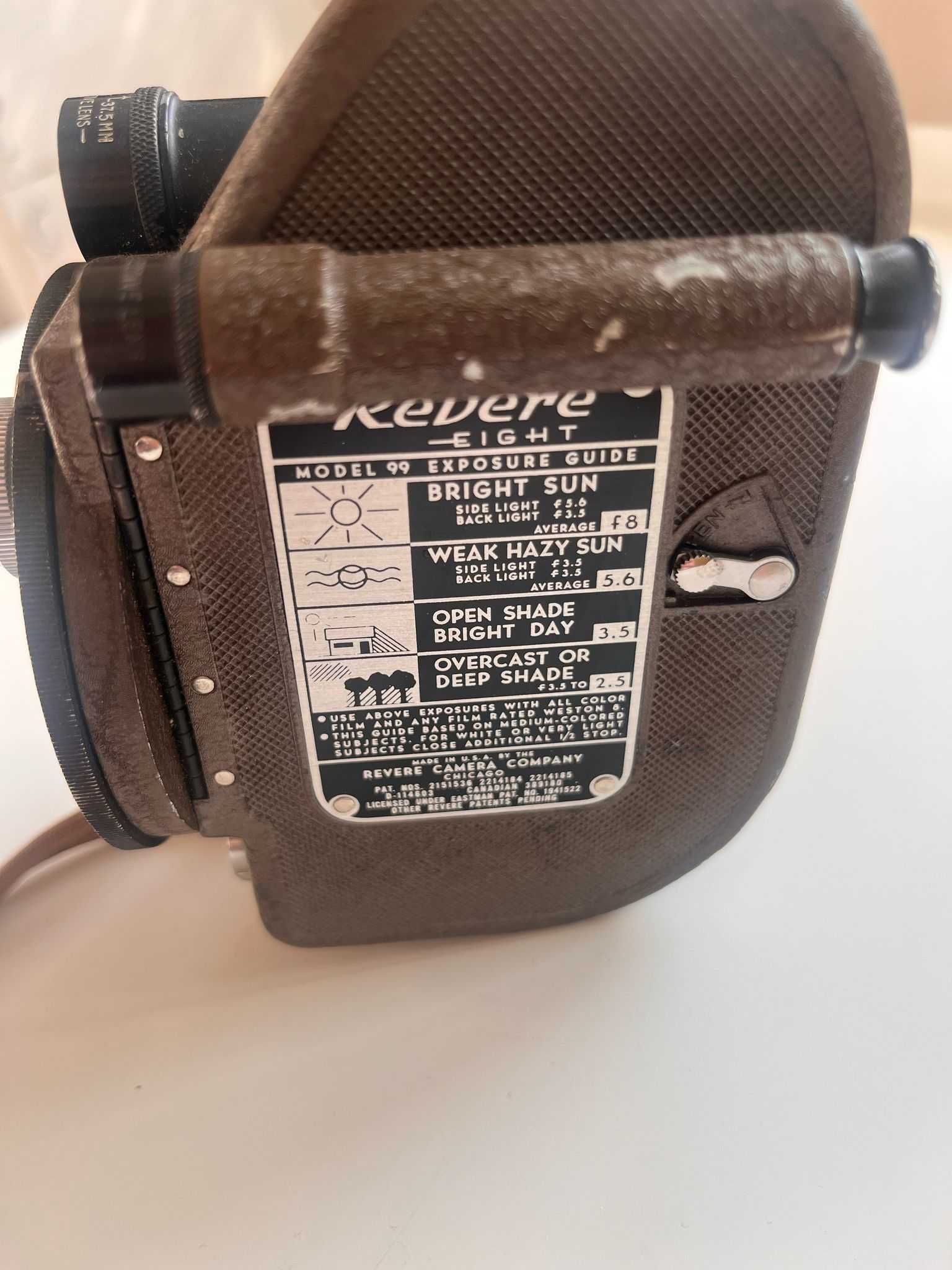 Kamera Revere 8 Model 99