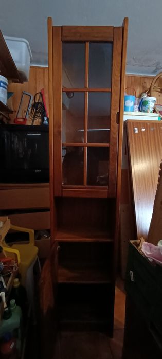 Estante 2 portas pinho maciço