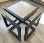 Stolik INFINITY CUBE, kawowy, loftowy, lewitujący