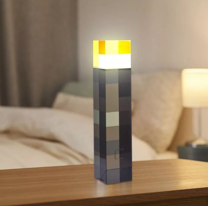Факел Minecraft Майнкрафт нічник-світильник лампа LED