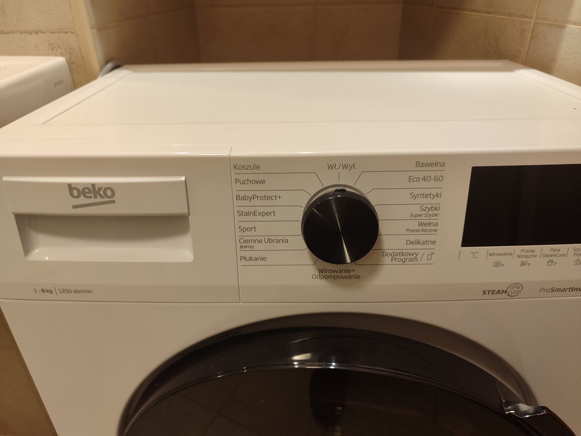 Pralka Beko WUE6624XBWS jak nowa.