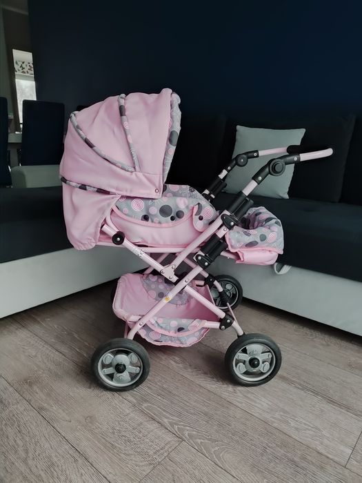 Duży wózek dla lalek