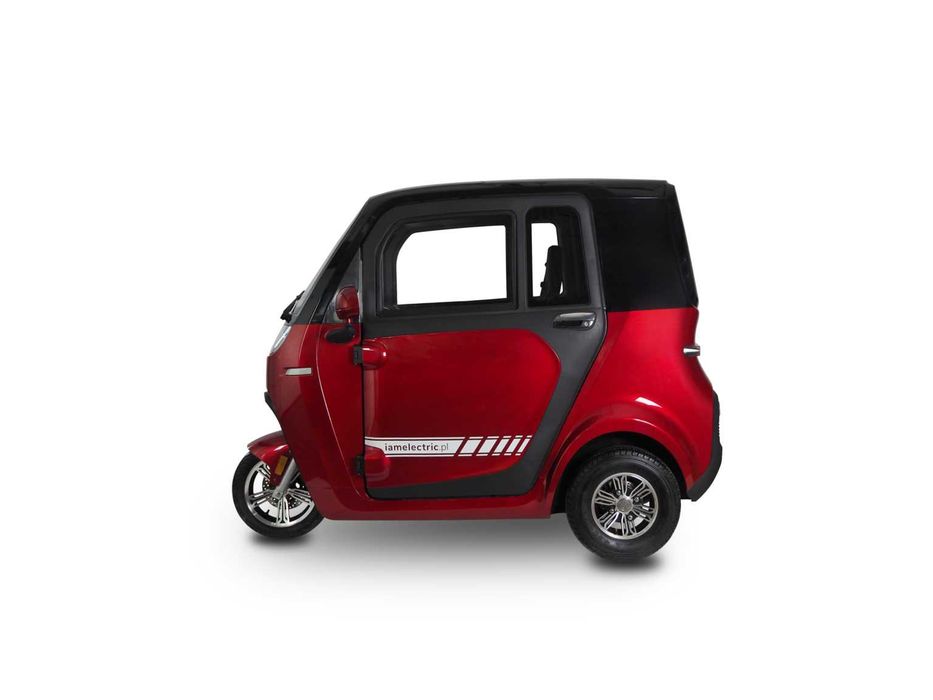 Motorower elektryczny FLIPPER ze ściąganymi drzwiami - dla seniora IML