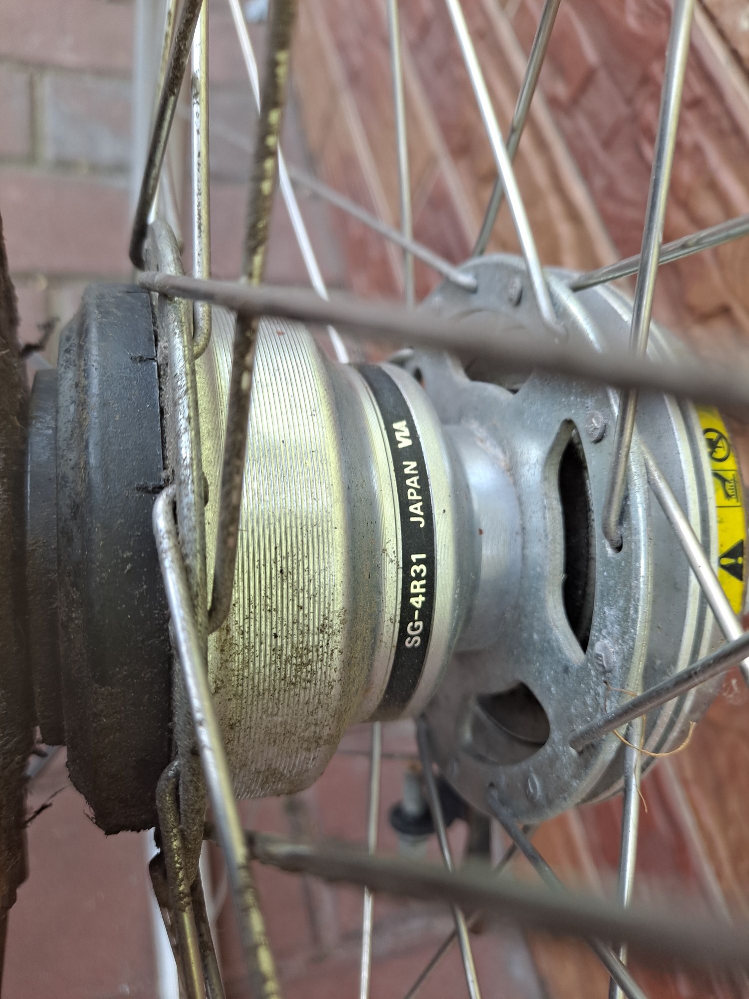 Kolo z piastą shimano nexus