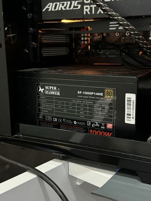 Игровой Компьютер, RTX3080, Ryzen 7-2700X, 16gb RAM, 1TB Ssd
