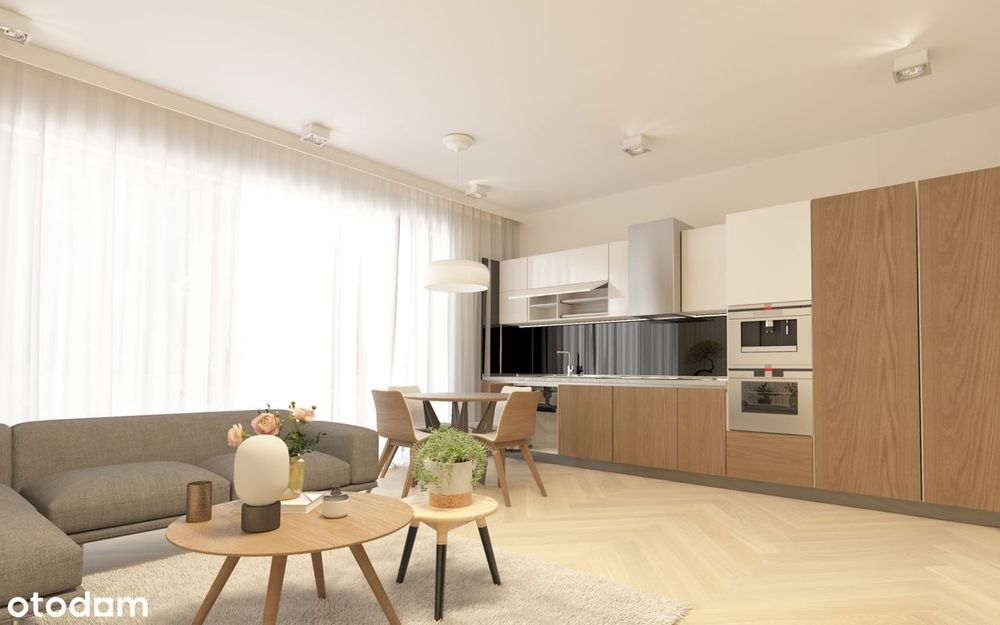 Nowoczesny segment z ogródkiem i garażem | Modrzewiowa Park |