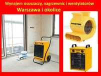 Osuszanie budynków Osuszacz powietrza wynajem Wypożyczalnia