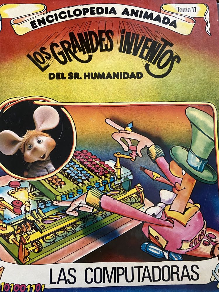 Livro los grandes inventos del Sr. Humanidad