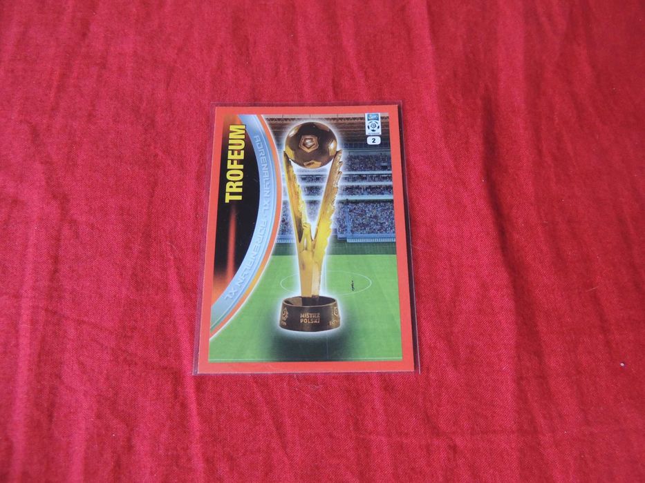 Karty Karta ekstraklasa 17/18 2017/2018 Logo Trofeum puchar numer 2