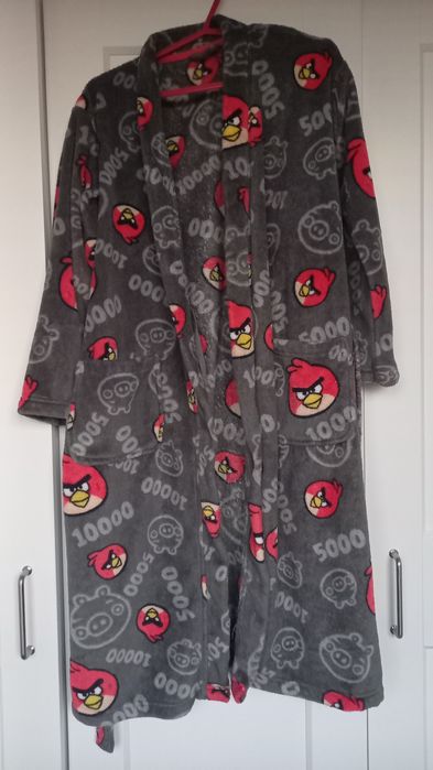 Szlafrok Angry birds 11-12 lat lub 152cm