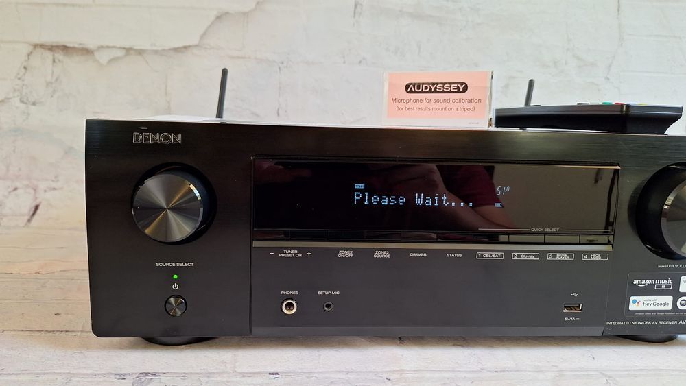 7.2 Denon AVR-X1700DAB  Wi-fi BT 8K eARC Heos dolby Atmos Vision