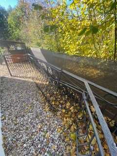 Balustrady zewnętrzne metalowe.