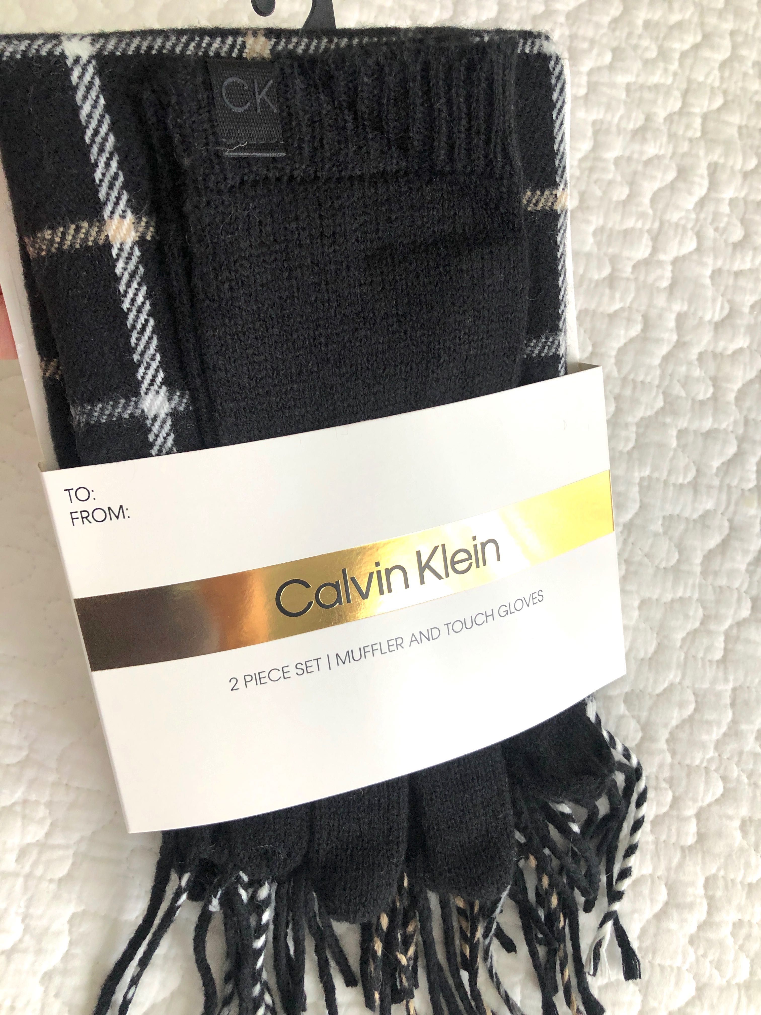 Calvin Klein komplet szalik + rekawiczki