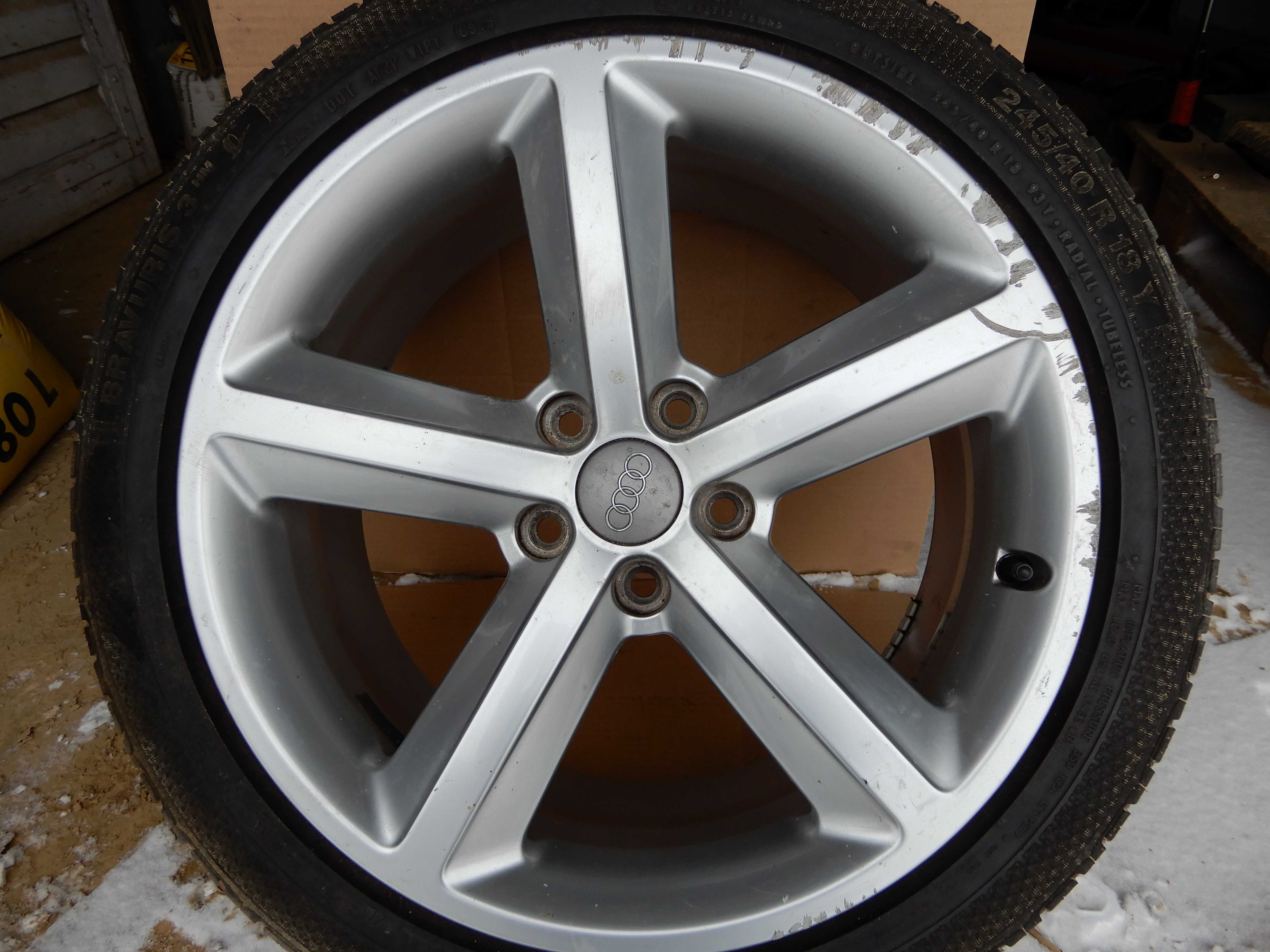 Felgi Ronal 18 cali -5x112  -57,1  -ET 43 Audi S-LINE DOT 2014 i 15