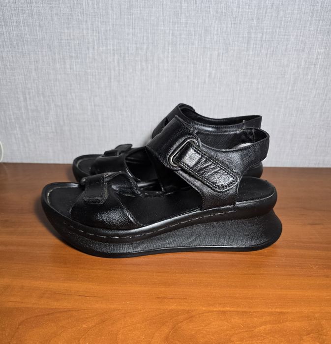 Сандалии кожаные, босоножки Mida. Размер 36,  стелька 23 см.