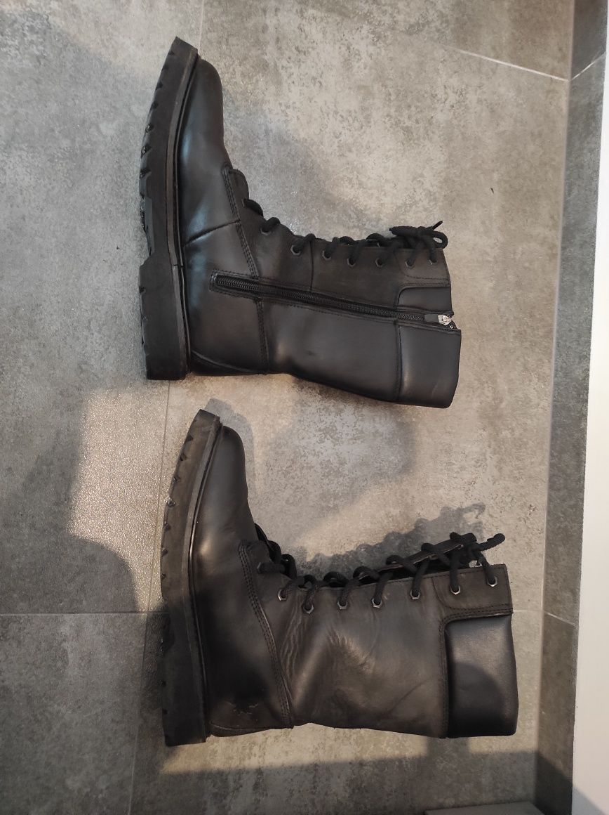 Ecco buty zimowe, rozm. 39, wkładka 25 cm, czarne