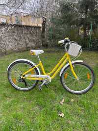 Rower żółty Giant Liv Flourish 24 cale + opony + dętka + bagażnik