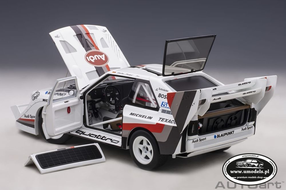 PROMOCJA Audi Sport Quattro Pikes Peak #1 Autoart 1/18