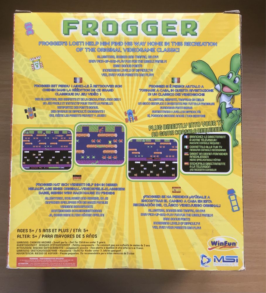 Frogger TV Arcade