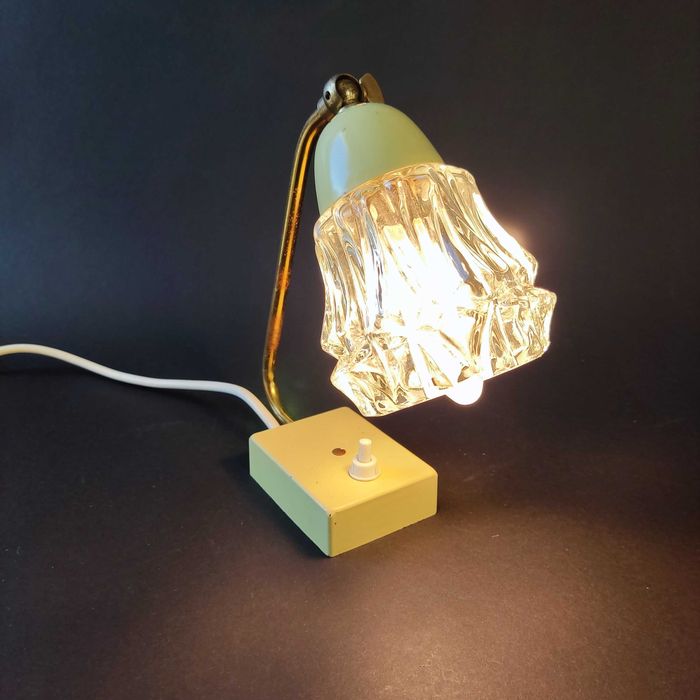Lampka nocna - unikatowa - lata 50/60 - stan dobry