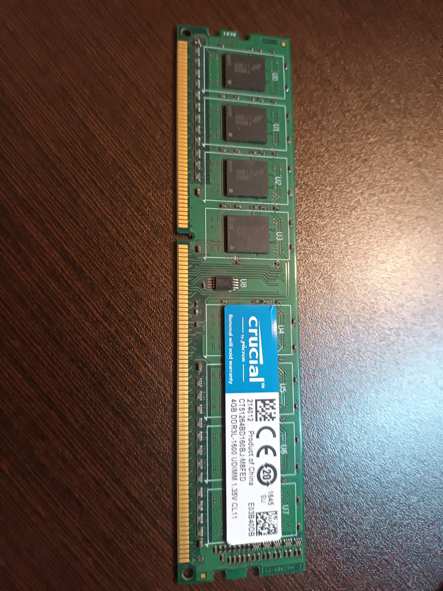 Memorias DDR3 de 4 Gb, 2 Gb e 1 Gb