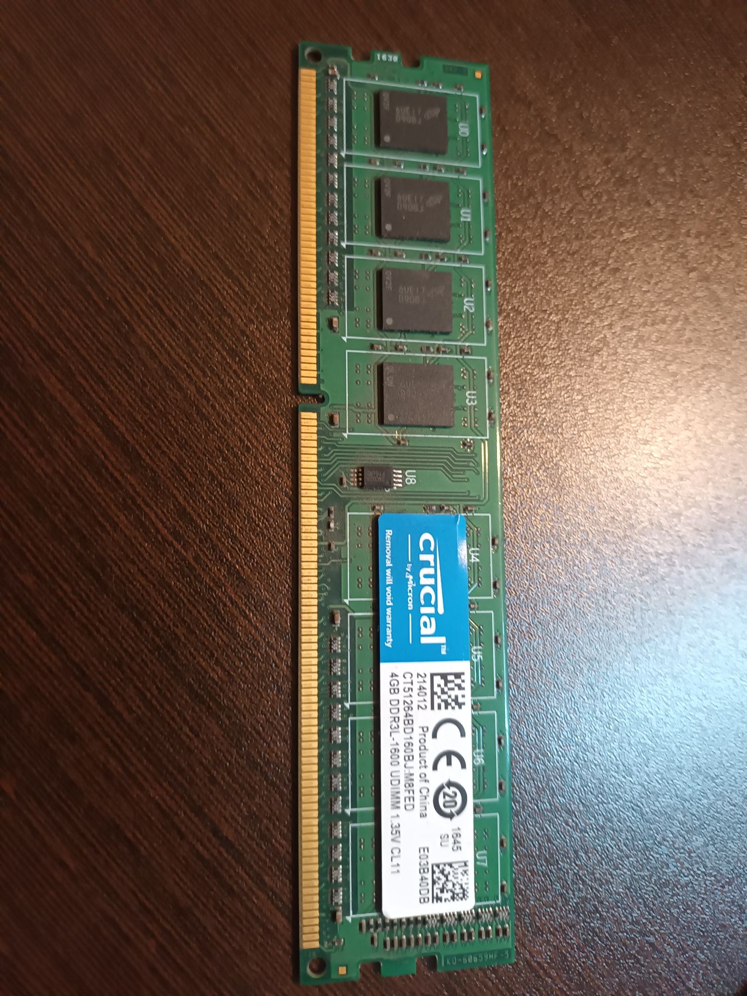 Memorias DDR4 8Gb e  DDR3 de 4 Gb, 2 Gb e 1 Gb