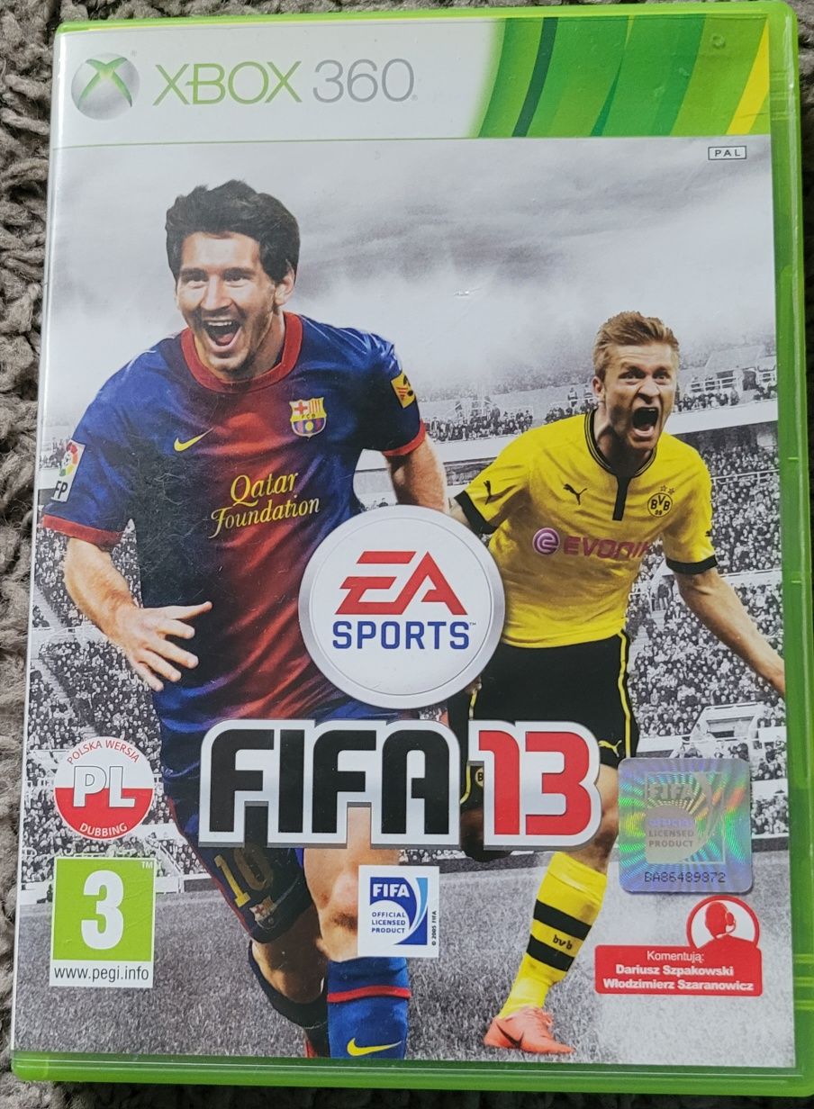Gra na konsolę Xbox 360 Fifa 13