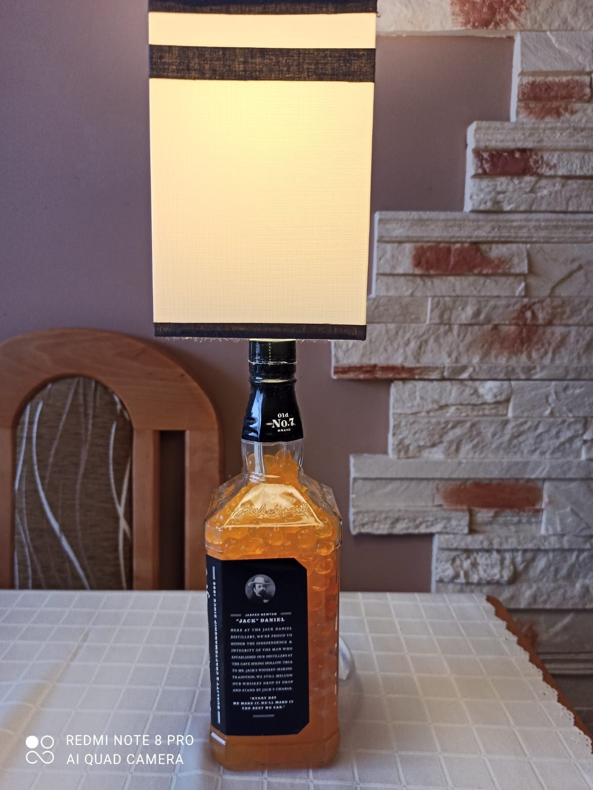 Lampa Jack Daniels 1 L vintage