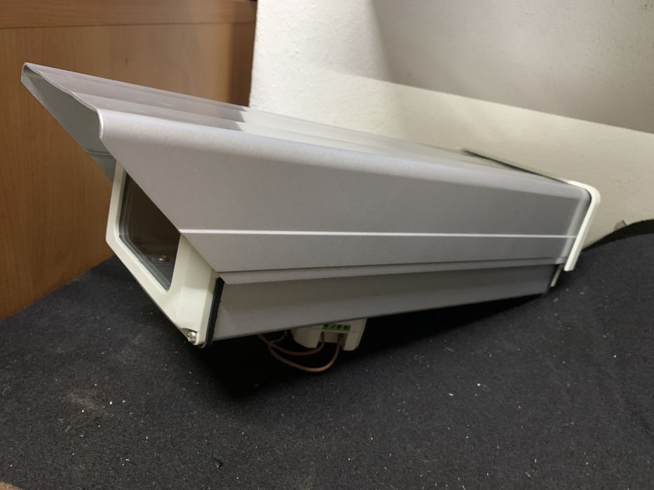 Caixa alumínio exterior p/câmara CCTV