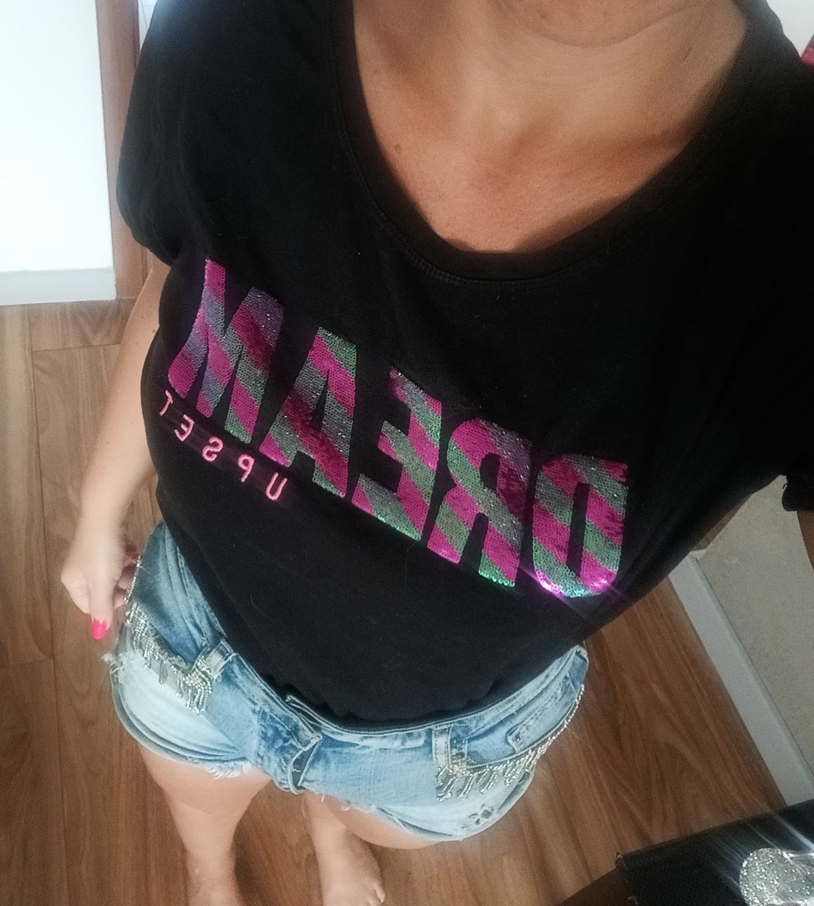T-shirt koszulka damska rozm uniwersalny.