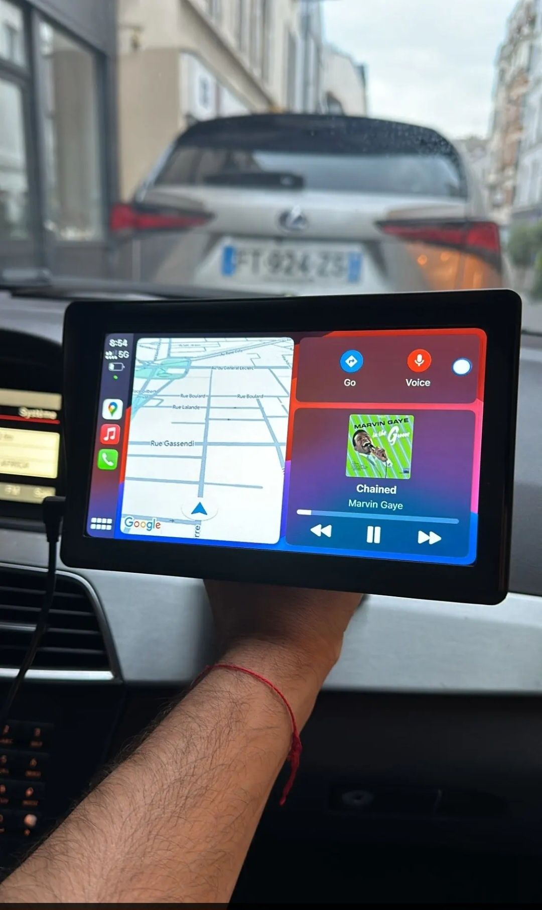 CarPlay com Android Auto Portátil