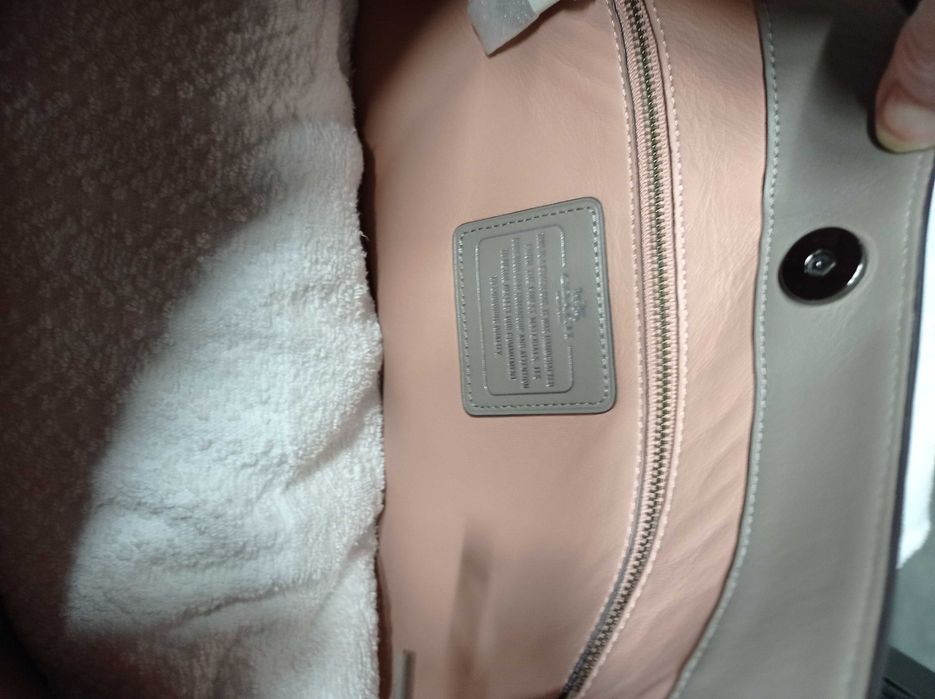 Novo COACH Saddle Bag - Genuíno pele