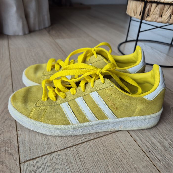 Buty adidas campus żółte 36