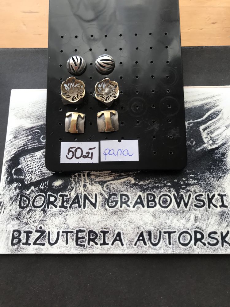 Kolczyki wkręty
