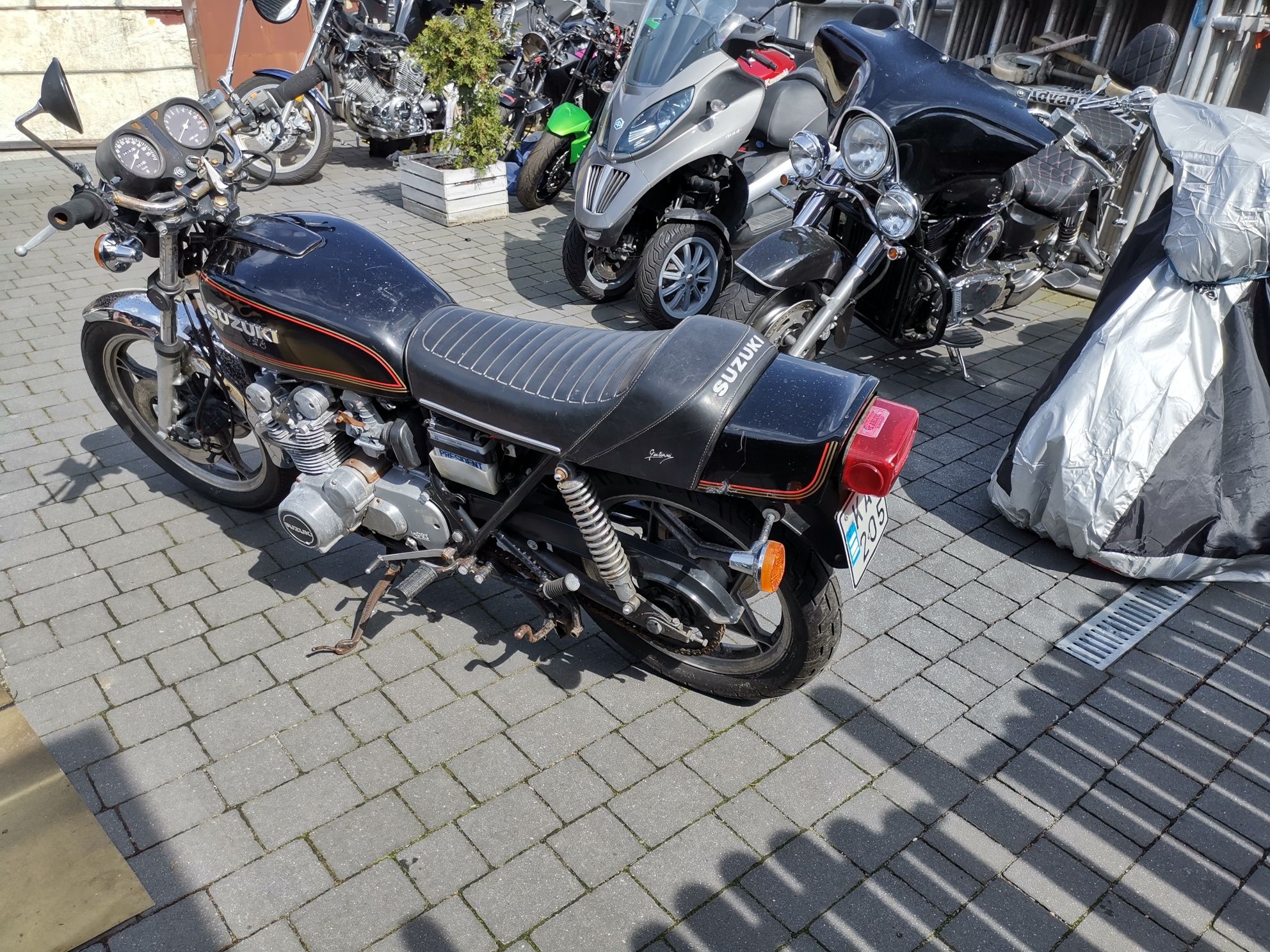 Suzuki GS 500  Laser   1978rok