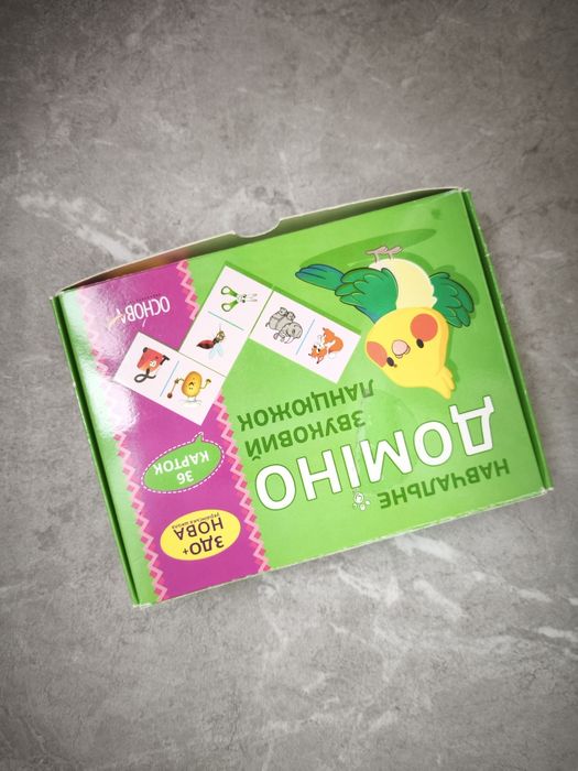 Навчальне доміно Основа Звуковий ланцюжок 36ґґ