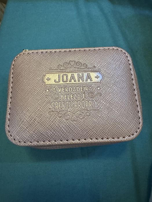 Porta Joias de Viajem pequeno personalizado Joana