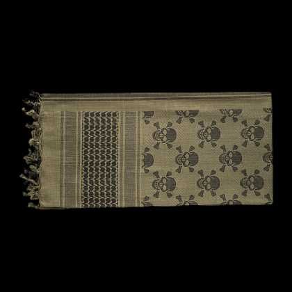 Арафатка шемаг з черепами 105х105 см M-Tac