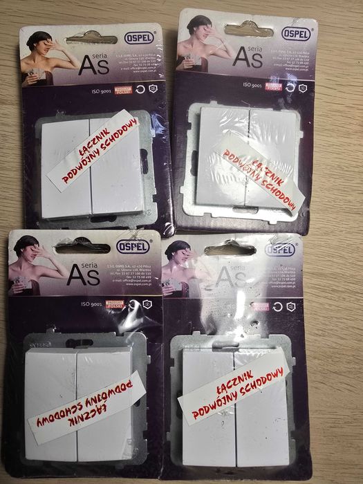 ŁĄCZNIK podwójny schodowy AS OSPEL