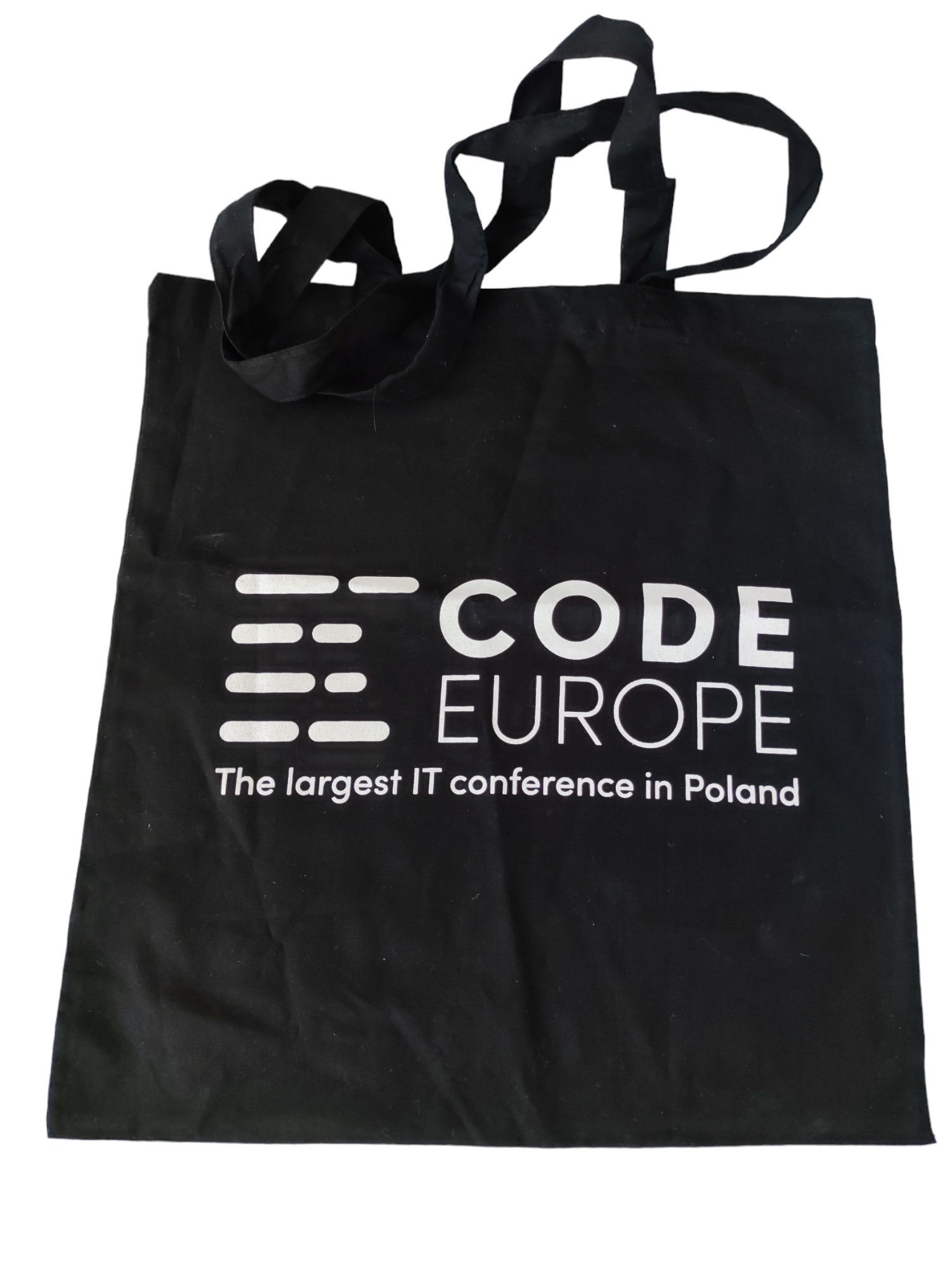 Eko-torba bawełniana IT guy CodeEurope z największej konferencji IT w