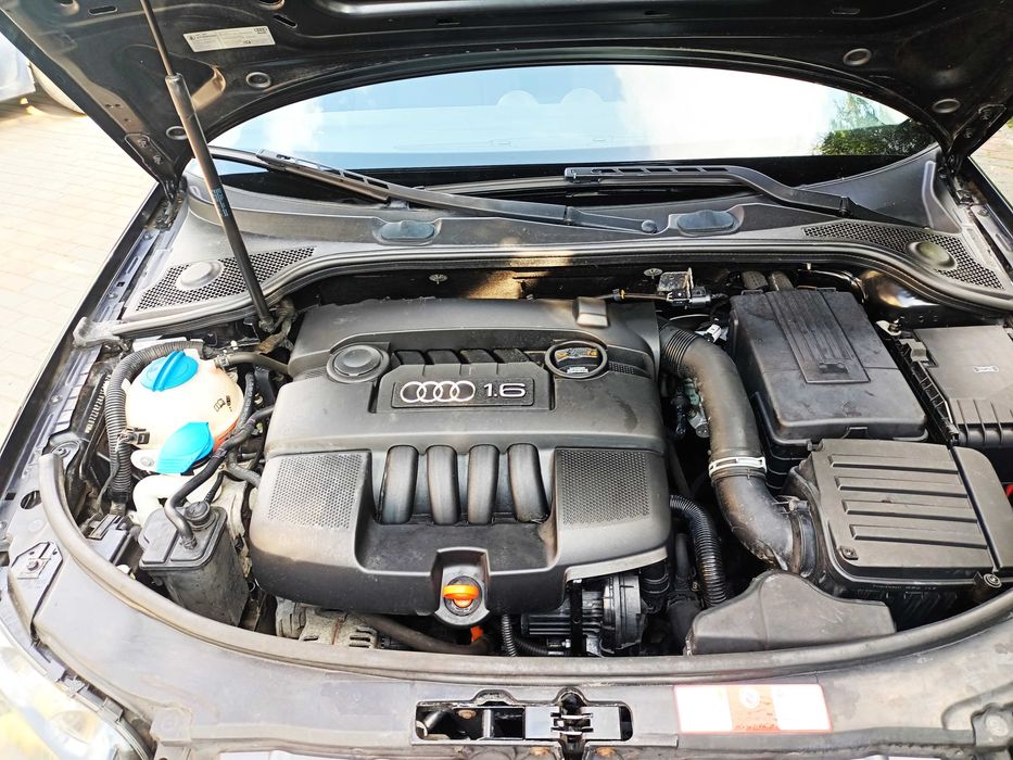 Audi A3 8P LiFT 1,6MPi 102KM! Niemcy! Opłacony! Xenon! 2008r. CZARNY!