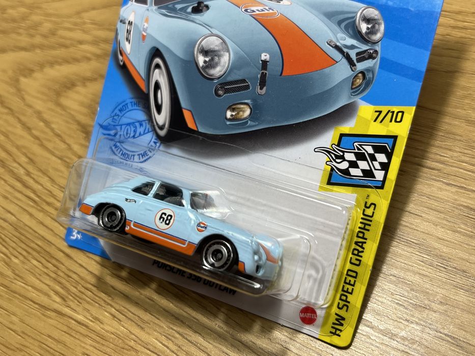 Hot Wheels PORSCHE 356 OUTLAW Gulf HW Speed Graphics