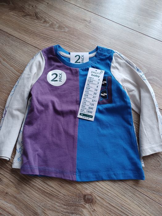 Bluzki dł. rękaw 74