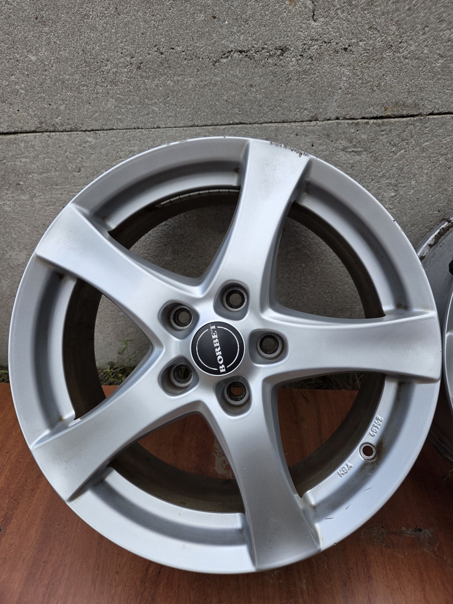 Alufelgi Borbet 17" 5x115 ET42 7J 70.2mm