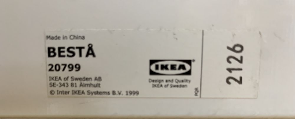 Vidro de topo de moveis ikea