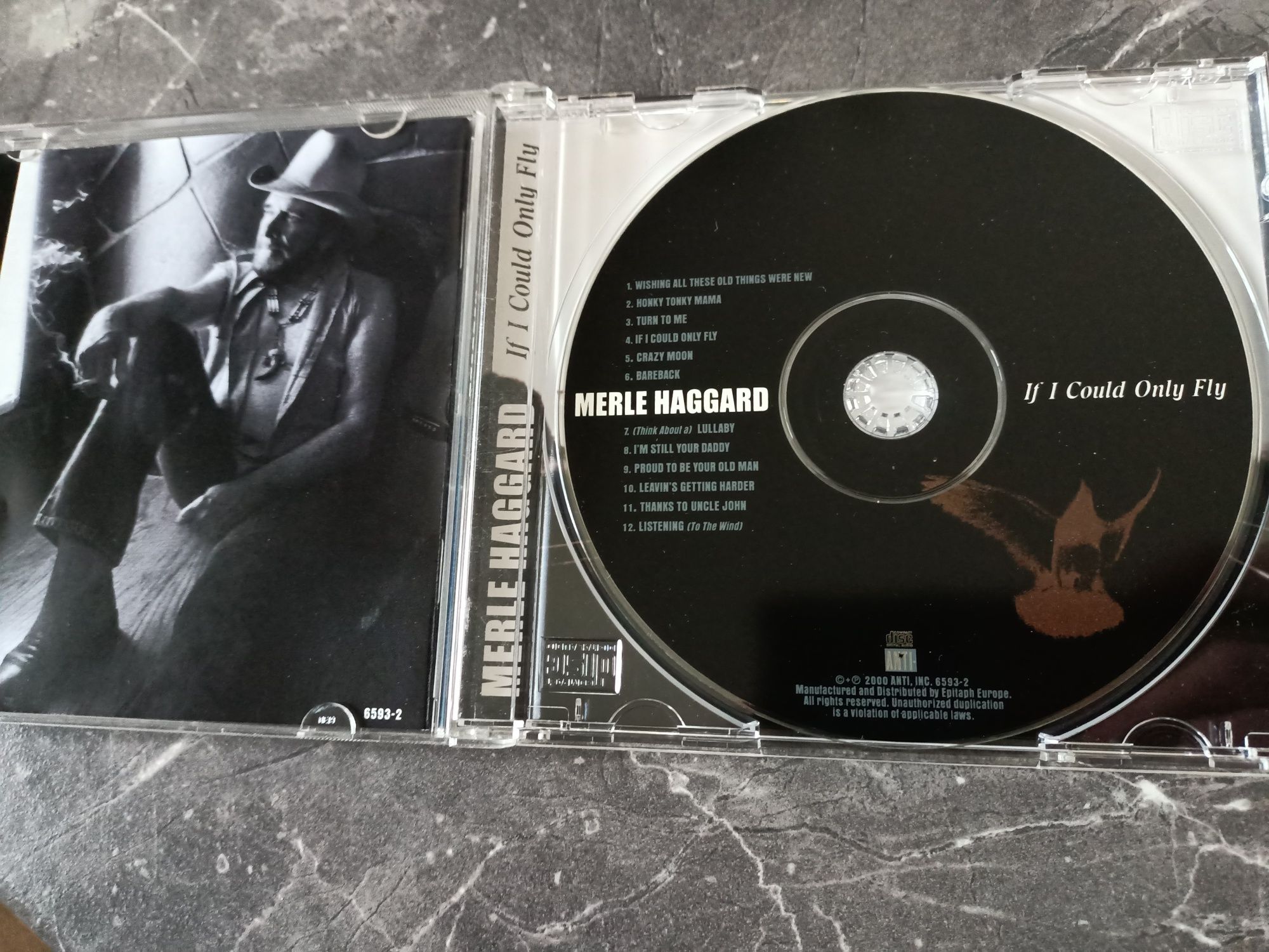 Merle Haggard - If I Could Only Fly (CD, Album)(vg+)