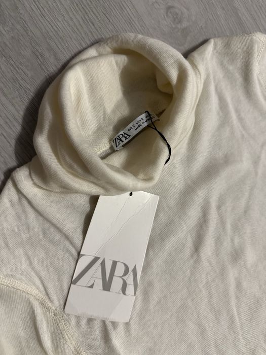 Напівпрозорий лонг zara s-m новий